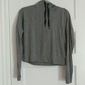 Crop athleisure hoodie